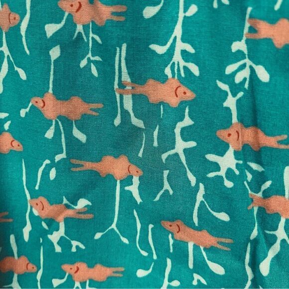 Lilly Pulitzer vintage fish pants. Size 14 - Picture 5 of 6